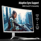 Deco Gear 39 Curved Ultrawide Gaming Monitor, 2560 x 1440, HDR400, 165 Hz, 99% sRGB, HDMI 2.0, DP 1.4