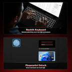 NIMO 15.6" FHD IPS Laptop, Intel N150 (Up to 3.6GHz, Beat i3-10110U), 16GB RAM 1TB SSD, Backlit Keyboard Fingerprint, Wi-Fi 6 BT5.2 Type-C 65W Computer for Students and Home Office