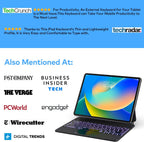 Keyboard Case for iPad Air 11-inch (M3 2025 / M2 2024) & iPad Pro 11 inch(1st/2nd/3rd/4th Generation) – Magic-Style Magnetic Keyboard Case with Multi-Touch Trackpad for 10.9” iPad Air 4th/5th Gen.