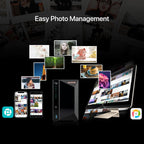 Asustor Drivestor 2 Pro Gen2 AS3302T v2, 2 Bay NAS, 1.7GHz Quad-Core, 2.5GbE Port, 2GB RAM DDR4, Small Home Media Server, Network Attached Storage Device (Diskless)