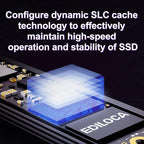 2TB M2 NVME SSD with Heatsink - PCIe Gen4.0 NVMe M.2 2280 3D NAND TLC, 4800MB/s Read, Internal Solid State Drive for PS5/PC, Dynamic SLC Cache, PS5 Storage Expansion, 5-Year Warranty(EN760)