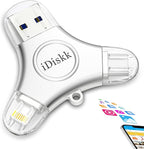 App*le Certified iDiskk 1TB iPhone 16 and 15 Photo flashdrive for iPhone Photo Stick USB -C iPad Pro Android Samsung for iPhone 15/14/14 PRO/13/13 PRO/12 pro/12/11, Thumb Drive for iPhone Photos