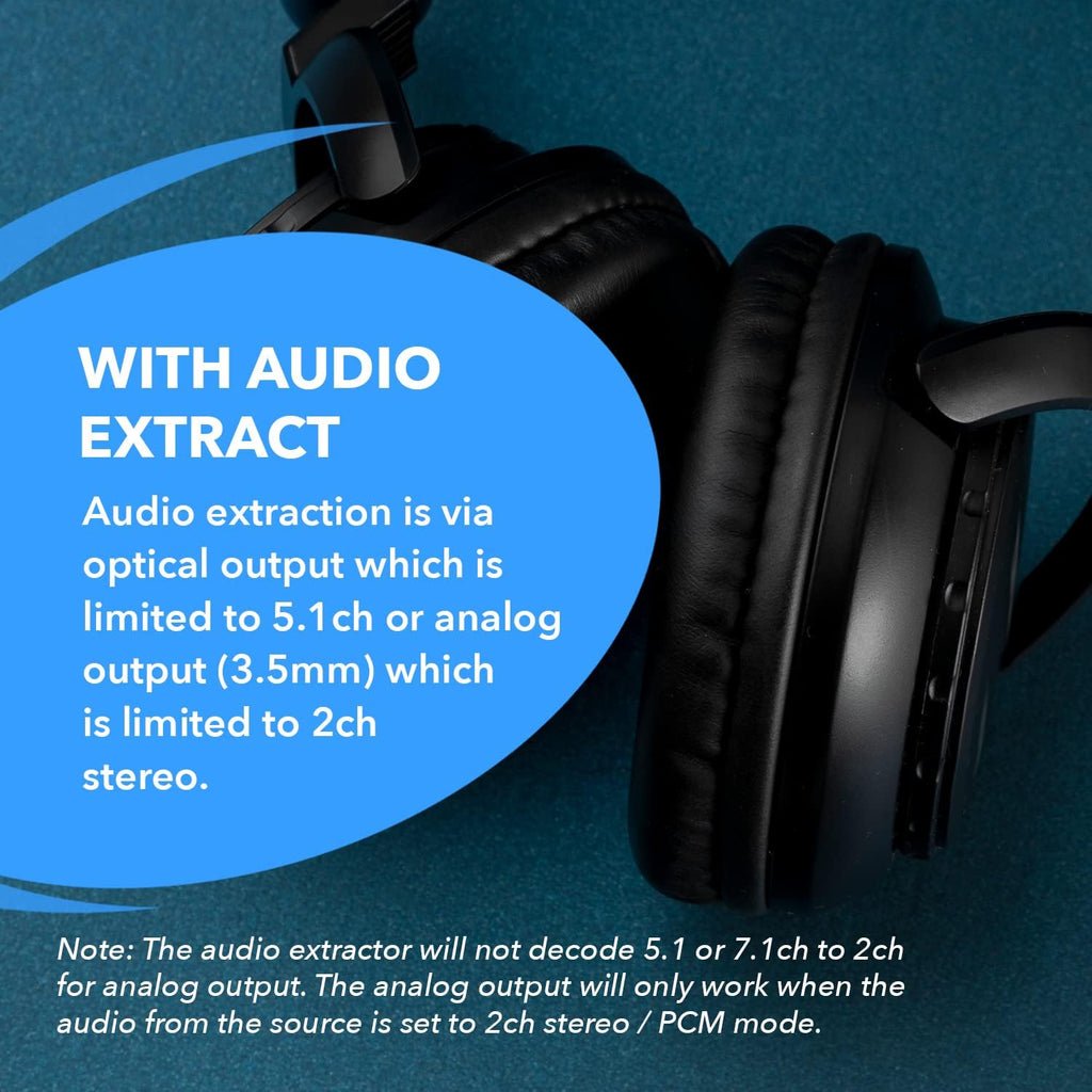 OREI 4K HDMI Matrix Switch 2 X 2, Switcher 18G UltraHD Supports Upto 4K @ 60Hz & 1080P IR EDID HDCP 2.- Remote Control (UHDS-202)