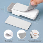 Keyboard Cleaning Kit Laptop Cleaner, 10-in-1 Computer Screen Cleaning Brush Tool, Multi-Function PC Electronic Cleaner Kit Spray for iPad iPhone Pro, Earbuds, Camera Monitor, All-in-one with Patent