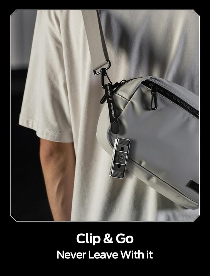 MOVE SPEED 512GB High-Speed 1050MB/s Read Pro Solid State Drives - Dual Ports USB 3.2 +Type C for Mac iOS Android Creators & Photographers