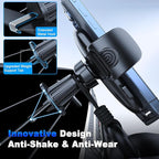 [2025 NEW] Car Phone Holder for Horizontal/Vertical Vent [Upgraded Metal Hook Clip] [Wider Clamp & Fit Thicker Case]Universal Cellphone Stand Car Mount Cradle for iPhone 16 Pro Max 15 14 13 SE Android