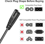 6FT Long Power Cable/Cord/Wire Compatible with USB C Charger Block, Hub, GaN Charging Station, Cube, USB Power Strip