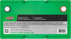 Interstate Batteries 12V 100Ah Group Size 27M Lithium Marine/RV Deep Cycle LiFePO4 Battery, Maintenance Free, Lightweight, Ideal For Boats, RV Camping, Off-Grid, Yachts (Li27M12V100)