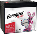 Energizer EN55-12IT, 12 Volt 55 Amp Hr, Long Lasting Sealed Lead Acid AGM Rechargeable Battery Ideal for Use in Electric Scooters, Wheelchairs, Emergency Lighting, Backup Power, and More