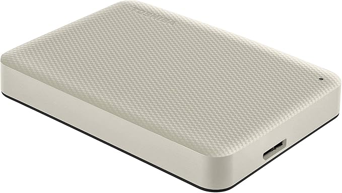 Toshiba Canvio Advance 4TB Portable External Hard Drive USB 3.0, White - HDTCA40XW3CA