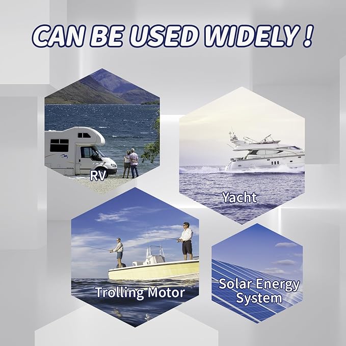 12V 140Ah LiFePO4 Lithium Battery with Low Temp Cut Off, Built-in 100A BMS, Group 31 Deep Cycle LiFePO4 Battery, Max.1792Wh Energy, Perfect for Trolling Motor/RV/Home Backup System/Off-Grid