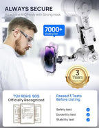 Car Phone Holder Mount for Air Vent, [Never Shake Hook Clip] 360° Adjustable Vent Clip, Compatible with Big Phones,Thick Cases, Phone Holders for Your Car–Fits iPhone, Samsung and Android