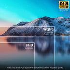 InnoView 23.8" Dual Portable Monitor 100% sRGB 3840x2160P 4K 315°Adjustable Dual Stacked Foldable Monitor Built-in Speakers Screen Extender with HDMI/USB-C/DP for Laptop Windows Mac