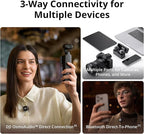 DJI Mic 3 Transmitter, Wireless Mini Microphone for iPhone/Camera/Android, Lightweight & Intuitive, Lavalier Microphone, 32-bit Float, Integrated Timecode, Vlog, Interview, Streaming