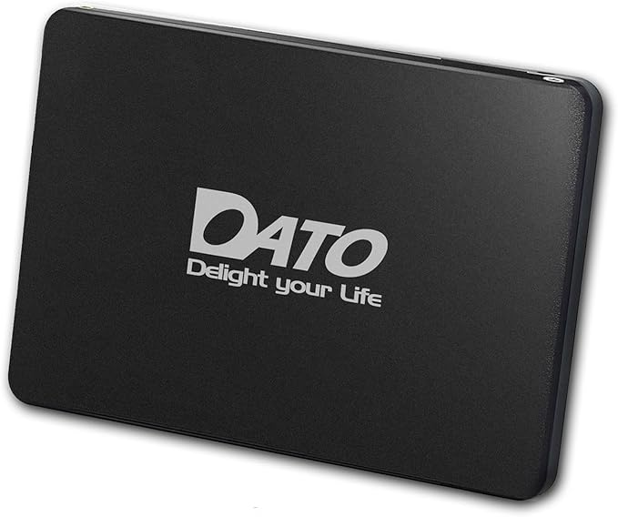 DATO 512GB SSD 2.5" SATA III Internal Solid State Drive, 3D NAND, SLC Cache, Up to 535/500 MB/s, Compatible with Laptop & PC Desktop