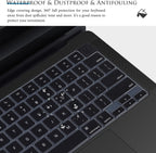 Keyboard Cover for 2024 2023 2022 2021 MacBook Pro 14 inch M4 M3 M2 M1 Pro/Max Chip A3112 A3401 A3185 A2918 A2992 A2779 A2442, MacBook Pro 16 inch A3403 A3186 A2991 A2780 A2485 Keyboard Skin