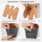 HOMIEAZICOZI 2-Pack Cork Leather Desk Accessories Storage - Pencil Pen Holder - Makeup Brush Holder Organizer - Stylish Addition to Home Decor (Black)