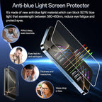 Screen Protector for iPhone 16 Pro Max[6.9 Inch],3RD Colorless Anti-Blue Light Tempered Glass Films,HD Clear, 9H Hardness, No Bubbles, Case Friendly 2 Pack