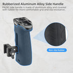 Nitze Ergonomic NATO Side Handle with NATO Calmp, Up/Down and Left/Right Adjustable, Rubberized Aluminum Camera Side Handle Camera/Monitor Cages - PA29C