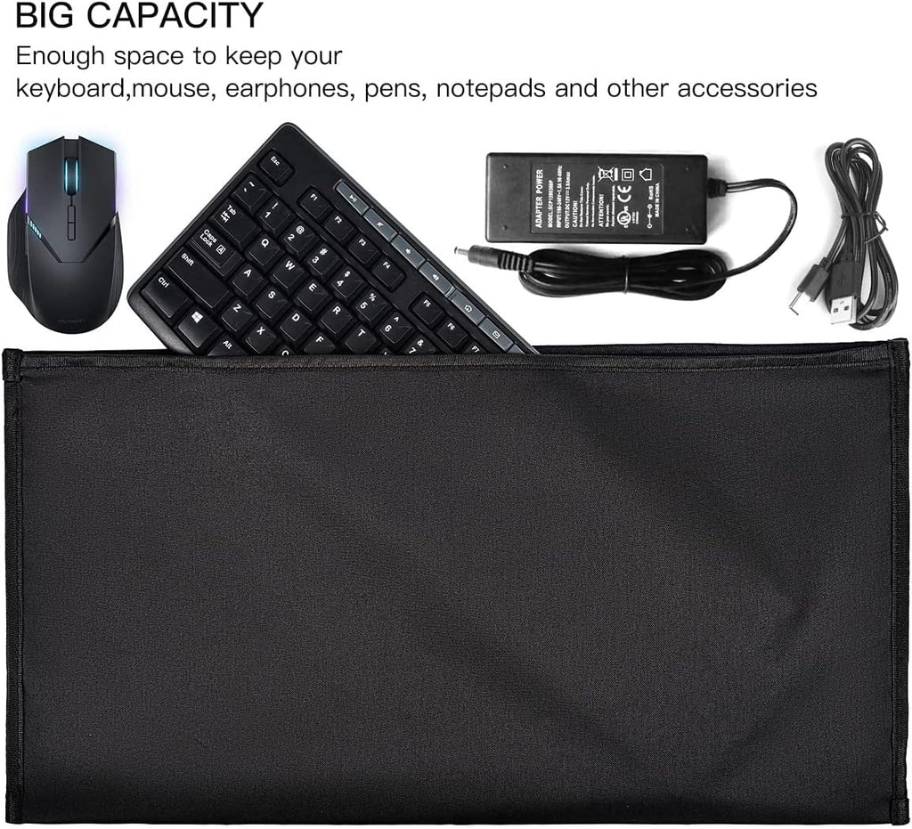 Keyboard Dust Cover for Universal Computer Keyboard, PC Bag Pouch Case for Full Size PC Mechanical Gaming Keyboards /108 Keys Keyboards/Logitech/iMac Magic Dust Cover(20.8 x 11 Inch)
