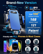 VANMASS [Longest Lasting] True Military-Grade Car Phone Holder Strongest Suction & Clip Cell Mount Dashboard Windshield Vent Automobile Cradle Truck Accessories for iPhone 16 15 Pro Max 14 13 Android