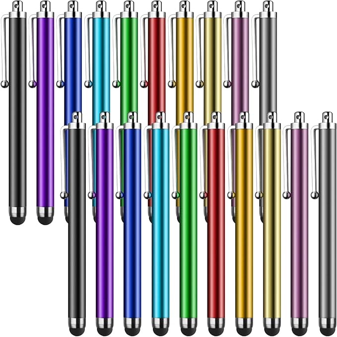 Stylus Pens for Touch Screens,SLKIJDHFB 20 Pack Universal Capacitive Touch Screen Pens for iPad,Tablets,Samsung Galaxy,Smartphones,All Universal Touch Screen Devices