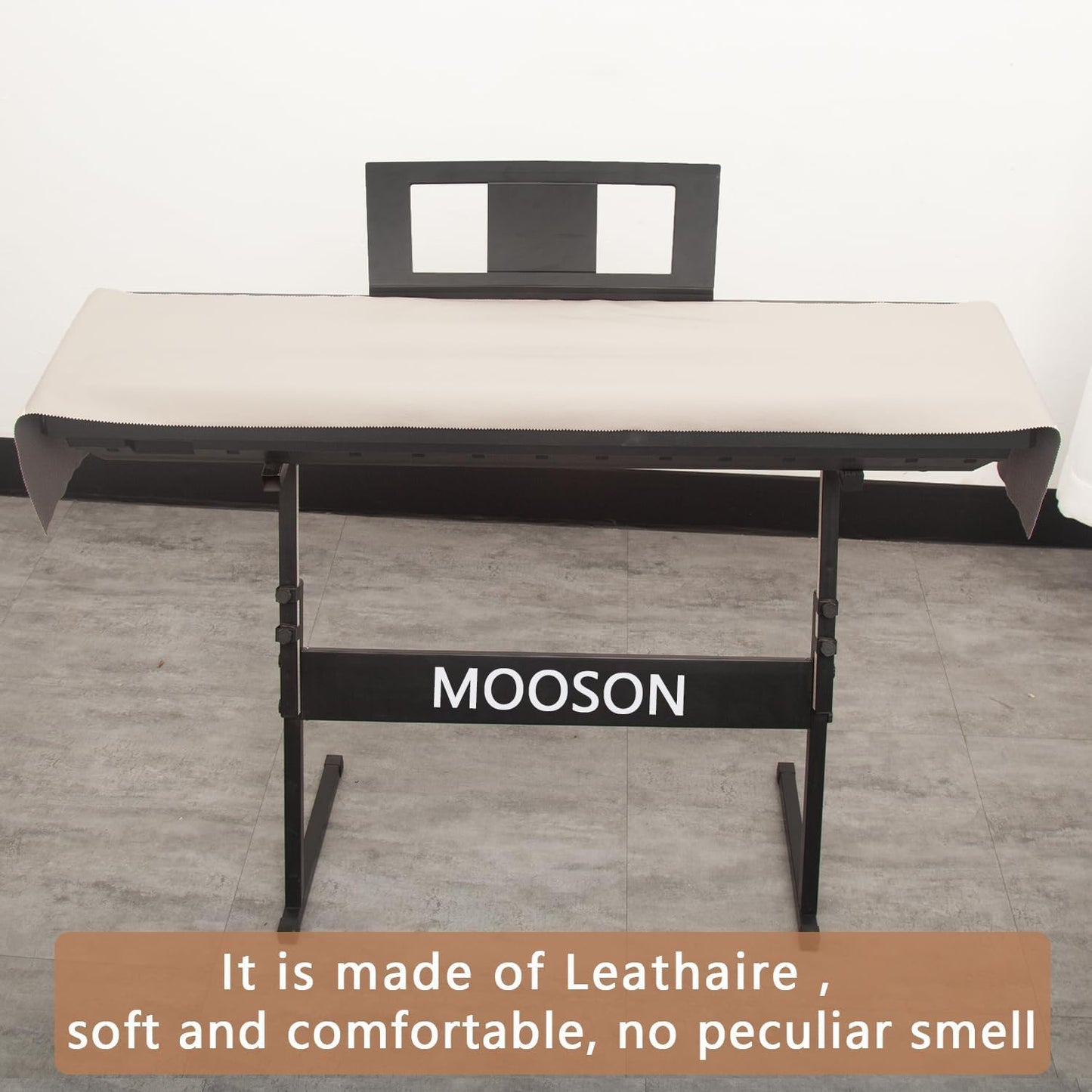 Keyboard Piano Cover, Digital Piano Dust Cover, Light Luxury Soft and Premium Surface, Thickening Electronic Organ Covering Keyboard Update Encasement (White)