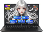NIMO 15.6" IPS FHD-Gaming-Laptop, AMD Ryzen 5 6600H 6 Cores 32GB DDR5 RAM 2TB SSD (Beat i7-1165G7, Up to 4.5GHz) Radeon 660M GPU-Computer with Backlit Keyboard 100W Type-C Fingerprint Win 11