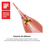 K&F CONCEPT Air Blower, with Long Nozzle/Short Nozzle Switch Design, Single Air Intake Camera Lens Blower, for Digital SLR Lens Sensor LCD Screens Musical Instruments Keyboards Telescope Filters