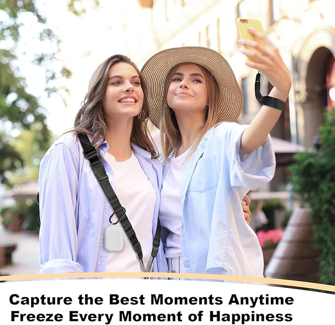 Adjustable Crossbody Phone Lanyard, Universal Phone Wrist Strap and Phone Neck Strap with Tether Tab, Phone Lanyard with Quick Release, Suitable for iPhone and Most Smartphones, Black