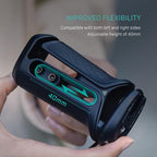 Tilta Xeno Side Handle for Filmmakers & Cameras - Black | Secure Connection & Helps Prevent Rotation | Adjustable Height | Textured Silicone Grip | Convenient Assembly (NATO)