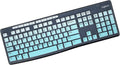 Keyboard Cover for Logitech MK370 MK295 MK270 K270 Wireless Keyboard, Logitech MK295 MK270 Keyboard Accesseries, MK370 Keyboard Skin Protector - Gradual Mint