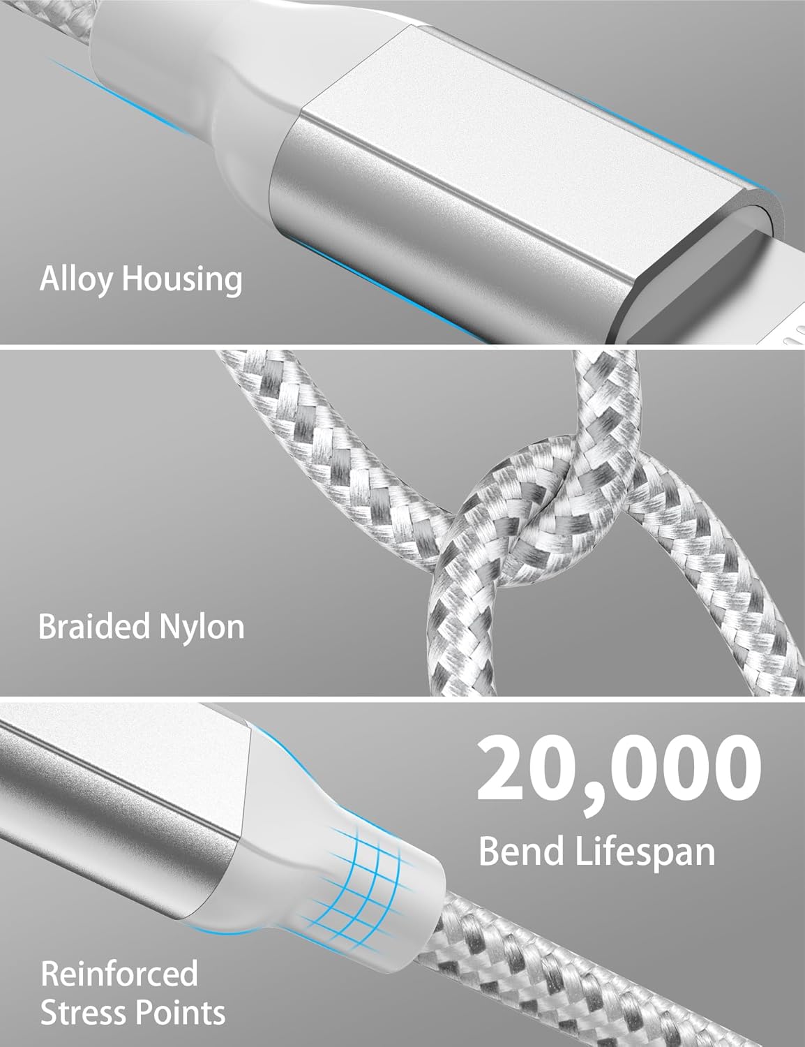 1ft USB C to Lightning Cable Short, [Apple MFi Certified] 2Pack USB C iPhone Charger PD Fast Charging, 12inch Nylon Braided Type C to Lightning Cord for iPhone 14 13 12 11 Pro Max Mini XR XS 8 SE iPad