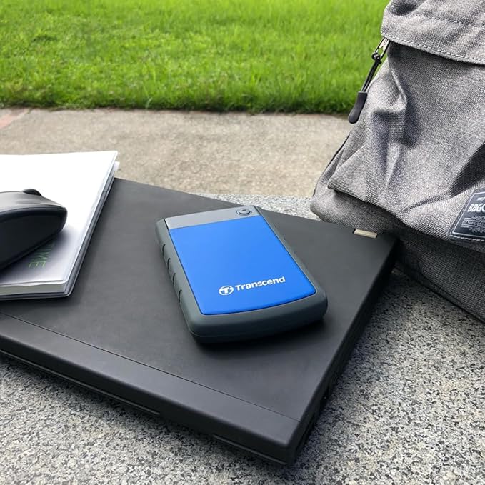 Transcend 2TB USB 3.1 Gen 1 StoreJet 25H3B SJ25H3B Rugged External Hard Drive TS2TSJ25H3B