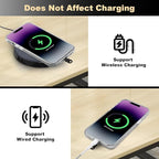 Adjustable Crossbody Phone Lanyard, Universal Phone Wrist Strap and Phone Neck Strap with Tether Tab, Phone Lanyard with Quick Release, Suitable for iPhone and Most Smartphones, Grey