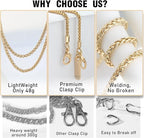 Metal Phone Chain, Crossbody Detachable Phone Lanyard with 1*Wrist Strap & 2* Tether Tabs for iPhone and Smartphones (Gold,Extend)