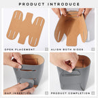 HOMIEAZICOZI 2-Pack Cork Leather Desk Accessories Storage - Pencil Pen Holder - Makeup Brush Holder Organizer - Stylish Addition to Home Decor (Gray)