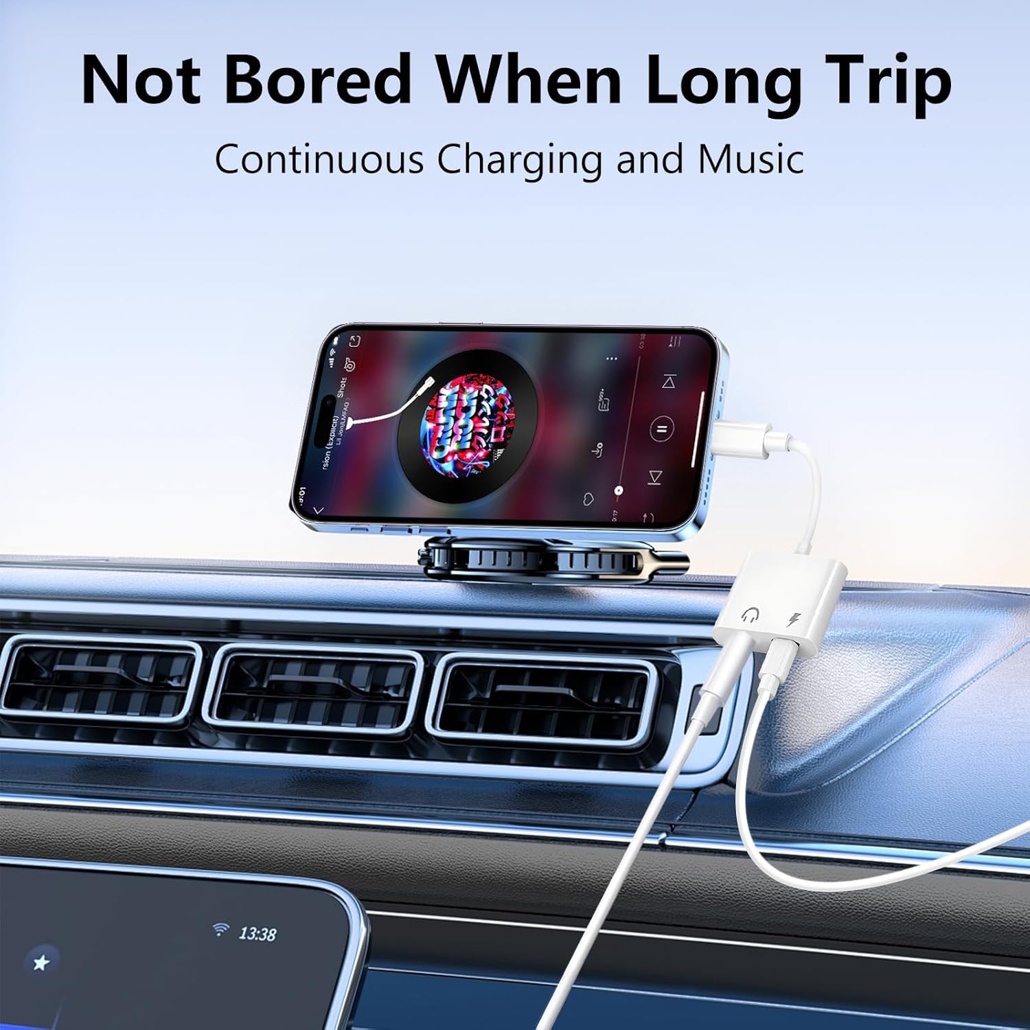 Seulliya USB C to 3.5mm Headphone Jack and Charger Adapter, 2-in-1 Audio & Fast Charging Splitter for Apple iPhone 17/16/15/Pro/Pro Max, iPad, Samsung, Pixel, and More 10Pack