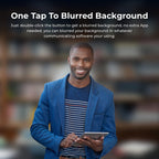 OBSBOT Meet AI-Powered 4K Webcam, AI Framing & Autofocus, Webcam with Microphone, Background Bokeh, 60 FPS, HDR Low-Light Correction, Beauty Mode, Webcam for PC, Streaming, Conference, Gaming, etc.