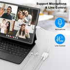 [MFi Certified] 2Pack iPhone 16 15 Headphone Adapter,2 in 1 USB C to 3.5mm Aux Audio Dongle +Charge Splitter Headphone Accessories Compatible with iPhone 16/16 Pro/16 Pro Max/iPhone15/15Pro/15Pro Max