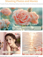 for Nikon Wireless Camera Remote Control - Aodelan Rechargeable Shutter Release Trigger with OLED Screen for Zfc, Z50, P1000,A1000, P950, B600; Replaces Nikon ML-L7(Black)