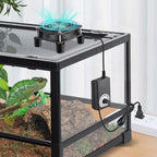 Wathai 80mm Small Computer Cooling Fan with AC Plug, 110V 120V 220V 240V Fan Enhanced Cooling Solution for Electronic Components, PC Cases, Greenhouses, Terrariums, and Modem Cool Projects