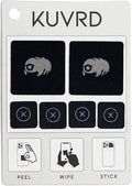 KUVRD Waterbear - Universal Screen Cleaners - Teeny Tiny Cleaning Tools for Your Lenses & Screens - Single Patch Set