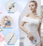 memumi Universal Phone Wrist Strap, Hand wristlet Strap for Women Anti-Theft Secure Lanyard for Smartphones Dried Flowers