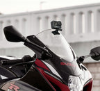 FLEX Classic flexible adhesive action camera mount for motorcycle windscreens, MX visor peaks, helmets, fairings, cowls, and more! Compatible with GoPro, Insta360, DJI, Sugru, and more (2pk)