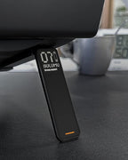 Aulumu G07 Pop Up Leg Stands Laptop, Super Portable Cooling Laptop Stand, Ergonomic Laptop Riser Lift for Desk for MacBook, All Laptops, Tablets, 8-20'', Black