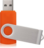 20 Pack 8GB USB Flash Drives 2.0 Memory Stick - Orange