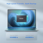 TOPESEL SATA III SSD 2.5", 480GB Internal Solid State Drive with 3D NAND Flash up to 500MB/s,for Laptop,Tablet,Desktop,PC