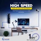 NewYork Cables 12 Port Vertical Cat6 Patch Panel – 10Gb Ethernet, 1U Wall Mount, T568A/B Color-Coded, Unshielded Keystone, 110/Krone Compatible, with Back Bar, Cable Ties & Screws