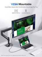 UPERFECT 24.5" 2K Portable Monitor Touchscreen, 165Hz Gaming Monitor FreeSync 0.1ms Fast IPS Large Screen, Built-in 180° Adjustable Stand/VESA, USB-C HDMI Second Screen for Laptop, Phone, Game Console